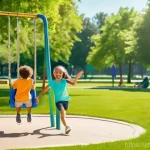 Home 20 혁신경영컨설턴트 자격 취득 방법 - **Prompt:** A group of cheerful, diverse children (ages 6-10) playing actively in a brightly lit out...