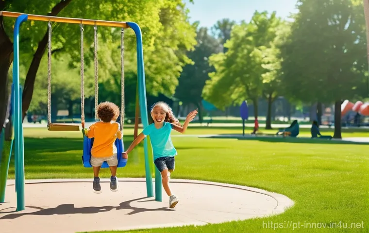 혁신경영컨설턴트 자격 취득 방법 - **Prompt:** A group of cheerful, diverse children (ages 6-10) playing actively in a brightly lit out...