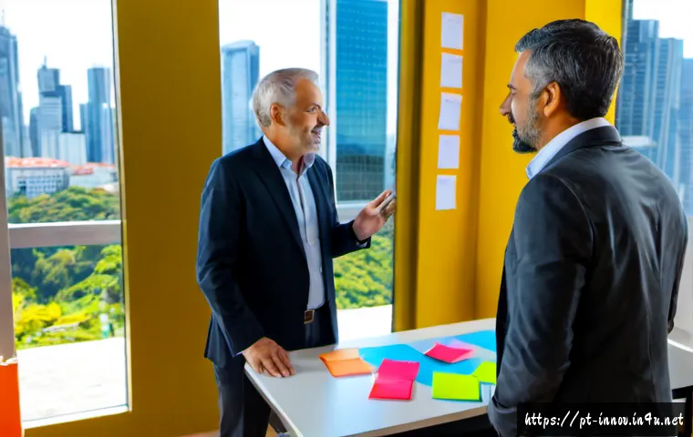 Home 30 혁신경영과 조직문화 개선 사례 - Photorealistic Brazilian business innovation workshop in a bright São Paulo office, diverse team of ...
